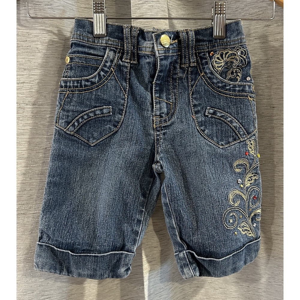 Vintage Hannah Montana‎ Denim Pants Embroidered Size 6